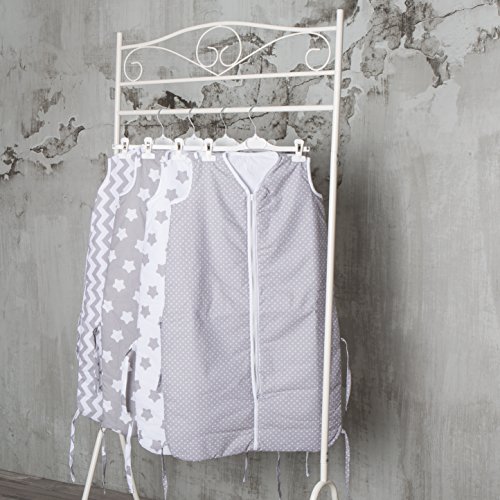Preisvergleich Produktbild Puckdaddy Baby Schlafsack "Punkte klein" 2-seitig, größenverstellbar