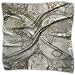 Produktbild Aeykis Square Scarf Orange Pumpkins Skull Spider Web Handkerchief Unisex Muffler Tie For Men