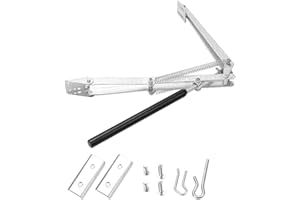 Randaco Fensteröffner für Gewächshaus Gartenhäuser Temperaturgesteuert Hubkraft 14 kg, Gewächshaus Fensterheber, Hubhöhe 45 cm