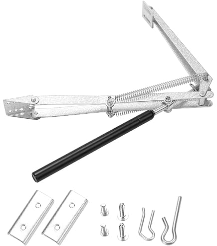 Deuba 2x Automatische Raamuitzetter Tuinkas - 7,5kg Hefkracht 45cm Openingshoogte