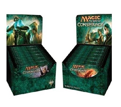 Preisvergleich Produktbild Conspiracy Booster Draft Pod Set - Four (4) Player Multiplayer-Focused Kit: Magic: the Gathering: 18 Booster Packs (1 / 2 Box Split) by Wizards of the Coast