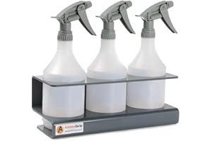 AMBERQUIP Storage Holder Suitable for 750ml Spray Trigger Bottles with a diameter of 87mm. Ideal Valeting/Detailing. Wall Mountable. Attach to Van Racking