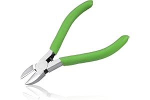 LEONTOOL 10 cm ukośne przecinaki boczne szczypce do cięcia drutu precyzyjne mini szczypce do produkcji biżuterii koralików mikro profesjonalne narzędzia ręczne do samodzielnego wykonania