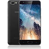 DOOGEE X20 Sim Free Smartphone Unlocked 3G 5.0 inch 16GB Android 7.0 Mobile Phone Dual Sim Dual Rear Camera GPS FM Bluetooth WIFI - Black