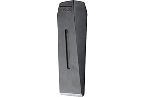 SPARES2GO Log Splitting Wedge Chisel Wood Fire Timber Splitter Maul Spike (2.5KG 6lb 10")