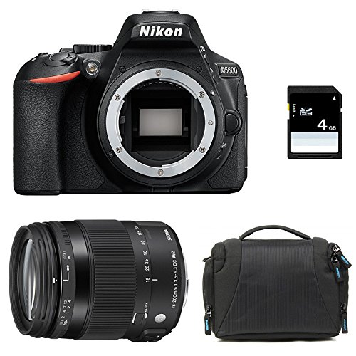 NIKON D5600 + SIGMA 18-200 Contemporary + Sac + SD 4Go NIKON D5600 + SIGMA 18-200 Contemporary + Sac + SD 4Go