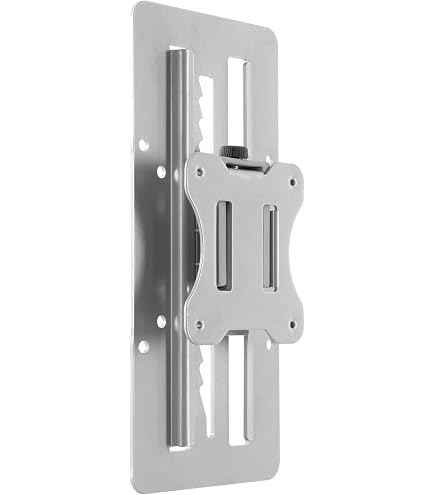 Support VESA Réglable Hauteur VIVO - Adaptateur Pour Écran Jusqu'à 27" - Extension 17.8cm - Noir