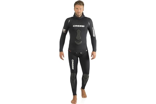 Cressi Apnea Wetsuit - Combinaisons de Plongée complètes pour Apnée/Chasse Sous-marine, Néoprène souple