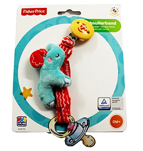 Preisvergleich Produktbild Happy People 40878 - Fisher Price Schnullerband Elefant