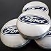 Price comparison product image 4x 54mm Ford Alloy Wheel Centre Hub Caps Focus Fiesta Mondeo