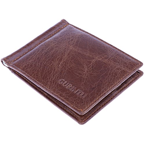 Preisvergleich Produktbild Gazechimp PU-Leder Bifold Brieftasche Geldbörse Kreditkartenetui Portemonnaie Geldbeutel Portmonee