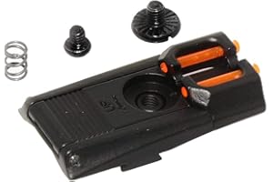 AIRSOFT GANG Airsoft Softair Teile Armorer Works AW HX Fiber Optic Adjustable Rear Sight für AW WE Tokyo Marui Hi-Capa GBB Pistole