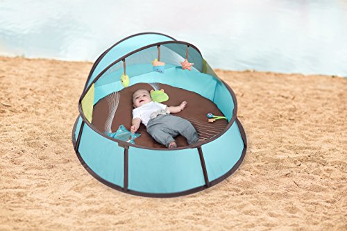 Imagen 3 de Babymoov A035204 - Gimnasio de actividades, color azul y topo