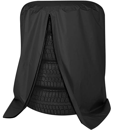 Housses De Rangement Pour Pneus - 4 Housses Ø80cm X H117cm - Étanches à La Poussière Et UV - Extérieur