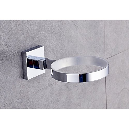 Auralum® WC-Bürstenhalter Klobürste Klobürstenhalter Bürste Wandhalter WC-Garnitur - 5