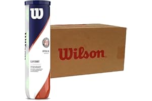 Wilson Roland Garros Clay Court Box (18 tubos de 4 bolas)
