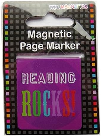 Magnetic Page Bookmarks - 2 Pack - Reading Rocks - by Wildside