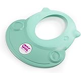 OKBABY Hippo - Visiera Proteggi Occhi, Cappello da Doccia per il Bagnetto del Bambino 8-36 Mesi - Azzurro