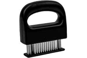 Eabdice Ultra ostry rozdrabniacz do igieł ze stali nierdzewnej, nóż do steków, rozdrabniacz do mięsa ze stali nierdzewnej, do wołowiny, kurczaka, baraniny, różnych rodzajów mięsa