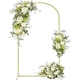 Gold Metal Backdrop Frame Stand 1.8m Height 0.8m Width Wedding Birthday Graduation Party