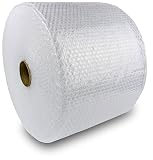Luftpolsterfolie Rolle 100m 50cm Breit Bubble Knallfolie, Blisterfolie transparent 1 Rolle, Noppenfolie 50/100