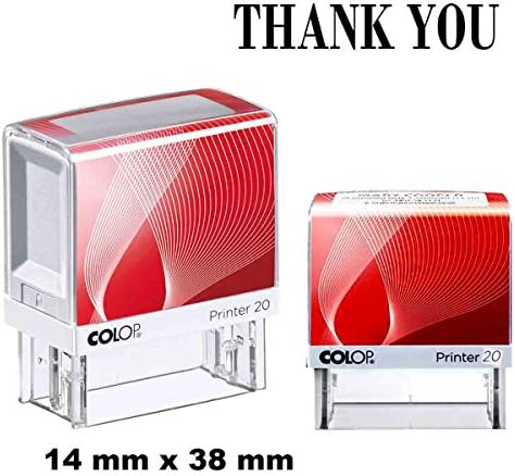 THANK YOU Self Inking Rubber Stamp Custom Colop Office Stationary