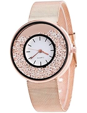 Ouneed® Uhren , Mode Damen Lover Quarz Analog Glitzer Bling Diamond Handgelenk Delicate Legierung Uhr Luxus Business...