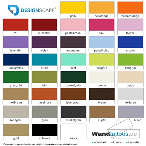 DESIGNSCAPE® Wandtattoo Bilderrahmen Familie mit 6 Fotorahmen 90 x 46 cm (Breite x Höhe) schwarz DW807140-S-F4 - 5