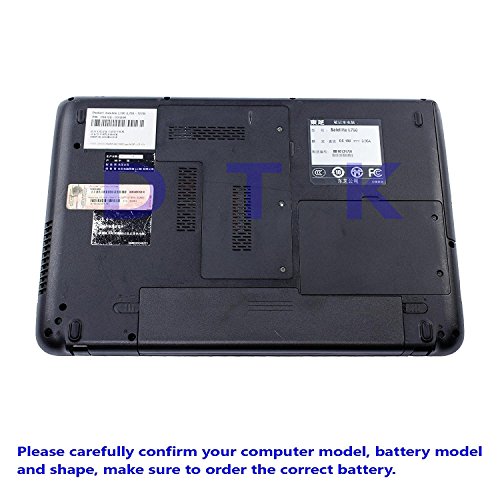 Dtk® Ultra Hochleistung Notebook Laptop Batterie Li-ion Akku für Toshiba Pa3817u-1brs Pa3819u-1brs Satellite C600 L640 L650 L650d L655 L700 L745 L755d M640 M645 P745 P755 P775 Series [Li-ion 6-cell 10.8V 4400mah] Notebook Battery - 7
