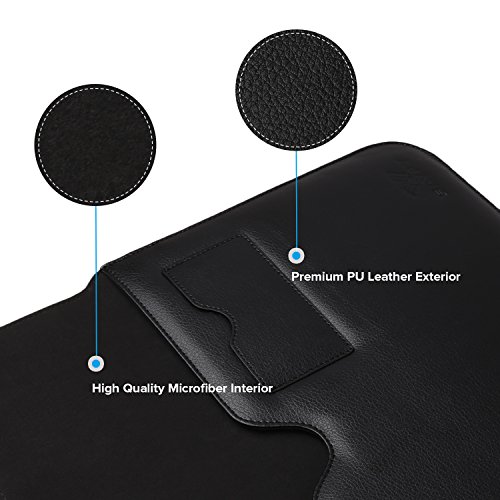 SAVFY Microsoft Surface Pro 4/3 Hülle Ultra Slim 12.3 Zoll Case mit Lebenslanger Garantie Laptop Tasche Schutzhülle für Microsoft Surface Pro 3 und Pro 4 12.3″ -schwarz - 3