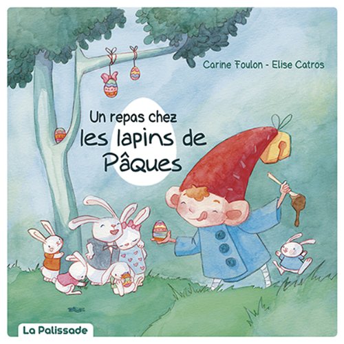 couverture de : Un repas chez les lapins de P&acirc;ques
