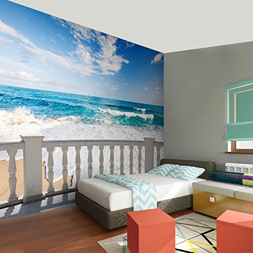 Fototapete Horizont 352 x 250 cm – Vliestapete – Wandtapete – Vlies Phototapete – Wand – Wandbilder XXL – !!! 100% MADE IN GERMANY !!! Runa Tapete 9028011a - 5