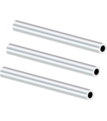 Tubo Tondo Alluminio EN-AW 6060 – Diverse Misure – Barra Metallica Per Fai Da Te E Costruzioni