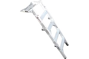 Westin 10-3000 Truck-Pal Tailgate Ladder,Silver