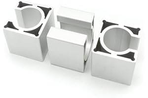 RATTMMOTOR Lot de 3 supports de moteur pas à pas pour moteur pas à pas Nema 23 en aluminium pour machine de gravure CNC