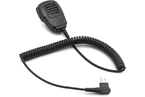 NEWASHAN Haut-Parleur Micro Microphone PTT Compatible avec Radio HYT Hytera BD505 PD415 PD505 Midland G15 G15Pro G18 G18Pro Arctic Motorola XT420 XT460 XT660D XTNiD DP1400 CP200 CP040 Talkie Walkie