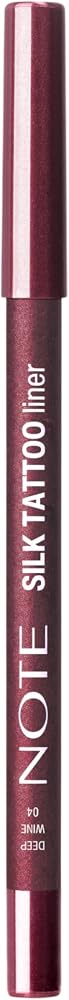 Note Cosmetics Silk Tattoo Liner Suya Dayanıklı İpeksi Jel Göz Kalemi - 04 Deep Wine