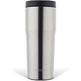Lunetherm Leak Proof Vacuum Double Layer Steel Cup Thermos 480ml 6 hours hot / 12 hours cold - Metallic Grey