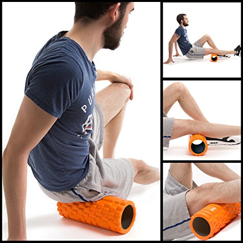 Fit Nation Faszienrolle – Foam Roller Set zur Selbstmassage mit Übungsbuch – Sport Massagerolle Für Anfänger, Profis, Damen & Herren - 6