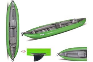 Gumotex - Canoë gonflable Twist N 2/1 vert avec palme 045355-G (1C/11C) Gumotex