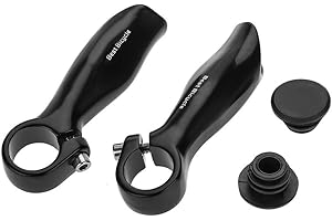 ANNADUE Aleación de aluminio Extremo de la barra de la bicicleta Manillar Extremo de la barra Plástico Bicicleta Bicicleta Ciclismo Accesorio de reemplazo para carretera Nuevo Cubierta Mango