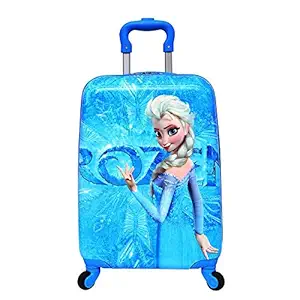 NIRVA WITH DEVICE OF WOMEN PICTURE Children Hard Side Polycarbonate 360 A^ Rotating Cartoon Printed Comfortable and Ergonomic Carry Handle Luggage Bag for Children