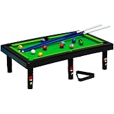 Matrax Snooker & Pool Set Bilardo Oyuncağı, &Ccedil;ok Renkli, K&uuml;&ccedil;&uuml;k