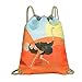 Produktbild Oilily Kinder Rucksack Sahara Zoo Drawstring Bag Pink Flamingo Turnbeutel, Turntasche