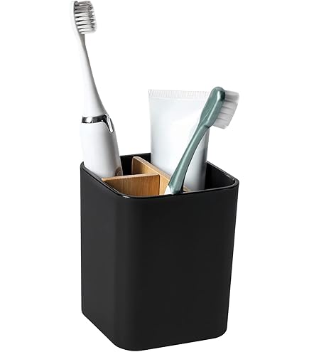 Porte Brosse A Dent Centrakor Lot De 6 Gobelets à Brosses à Dent Empilables - Rangement Salle De Bain Ou Voyage Rangement Brosse Dent Voyage