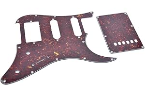 Dopro Gitara HSS Pickguard i osłona Tremolo pasuje do Yamaha PACIFICA Guitar Vintage Tortoise