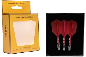 CUESOUL ROST T19 Asta per Freccette Integrata e Forma Sottile, Set di 3