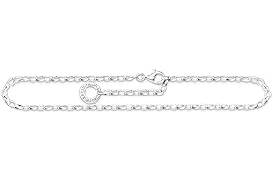 Thomas Sabo Damen Charm-Fußkette Classic 925 Sterling Silber X0034-001-12