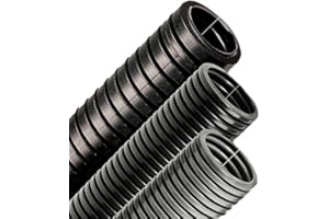 ERREBI CABLAGGI Guaina Tubo Corrugato Flessibile Per Cavi Cablaggio Auto Camper Moto Diametro 10 Aperto