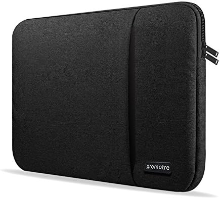Laptop Sleeve,Waterproof 13 13.3 Inch Laptop Sleeve Case Bag Lightweight Protective Skin Cover Laptop Pouch for 13" MacBook Pro / 13.3" HP Pavilion x360 / 13.3" Notebook and More (13.3, Black)